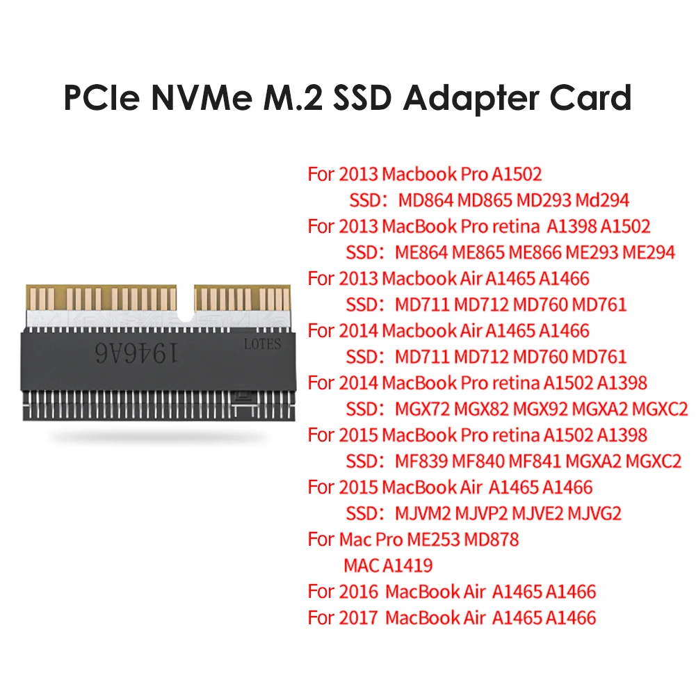 адаптер для ssd накопителя m 2 nvme ад