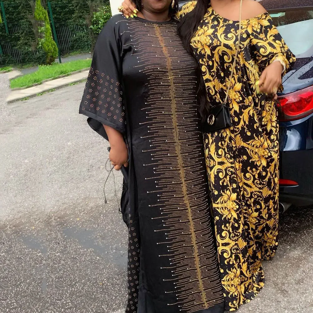 Роскошное Фиолетовое Женское вечернее платье в африканском стиле с бриллиантами