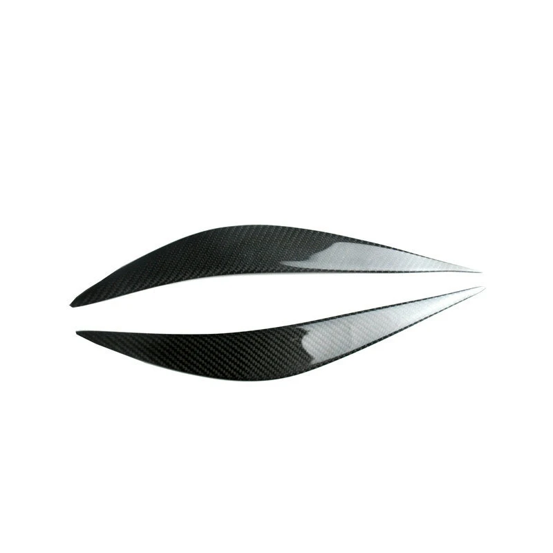 Углеродное волокно фары для бровей век наклейка Накладка BMW 4 Серии F80 M3 F82 F83 M4 2014