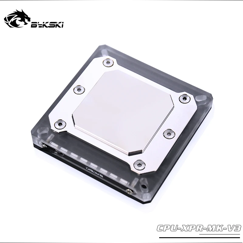 Черный Bykski Процессор воды блок для Intel LGA 1150 1151 1155 1156 2011 2066 кулер 5v 3pin 12v 4pin