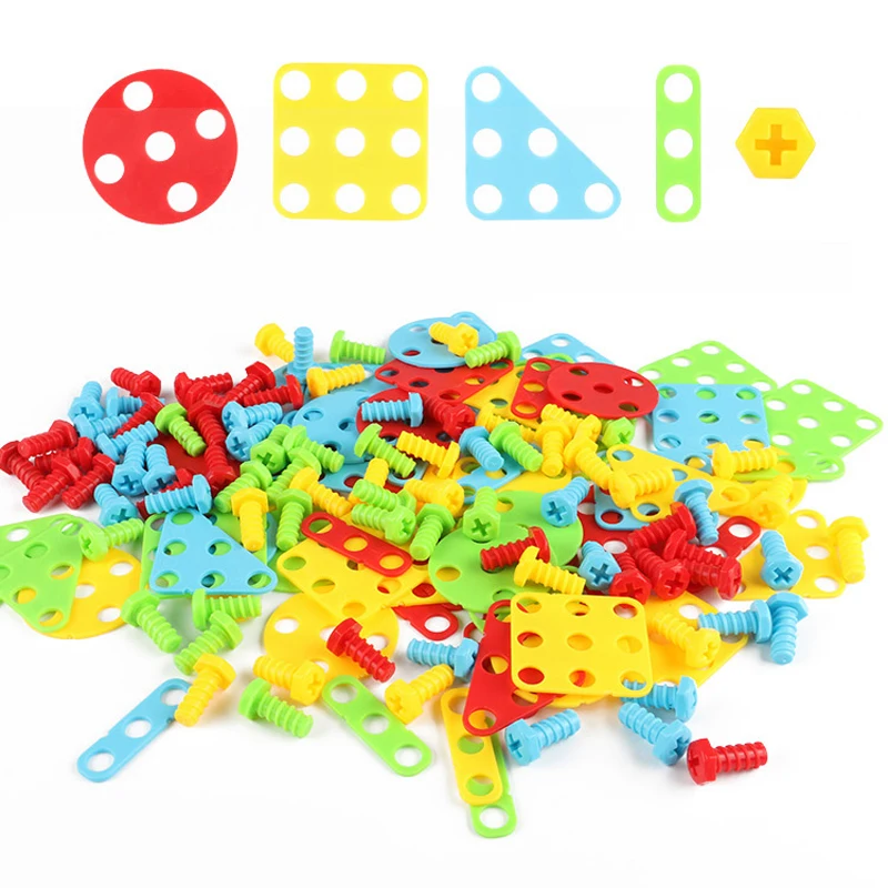 Детские игрушки электрическая дрель гайка инструмент для разборки Обучающие