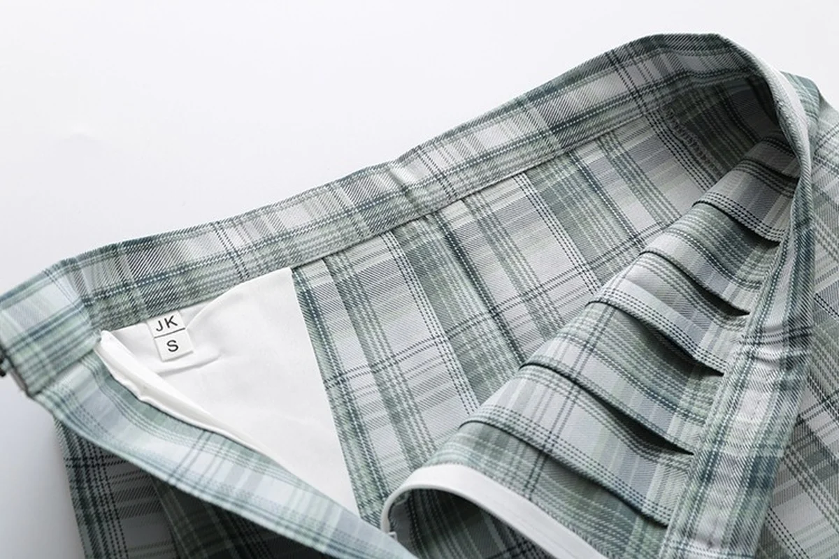 

2021 Summer New Jk Uniform High Waist Striped Skirt Short Skirt Female Pleated Jk Ladies Sexy Korean Fashion Clothing S---XL