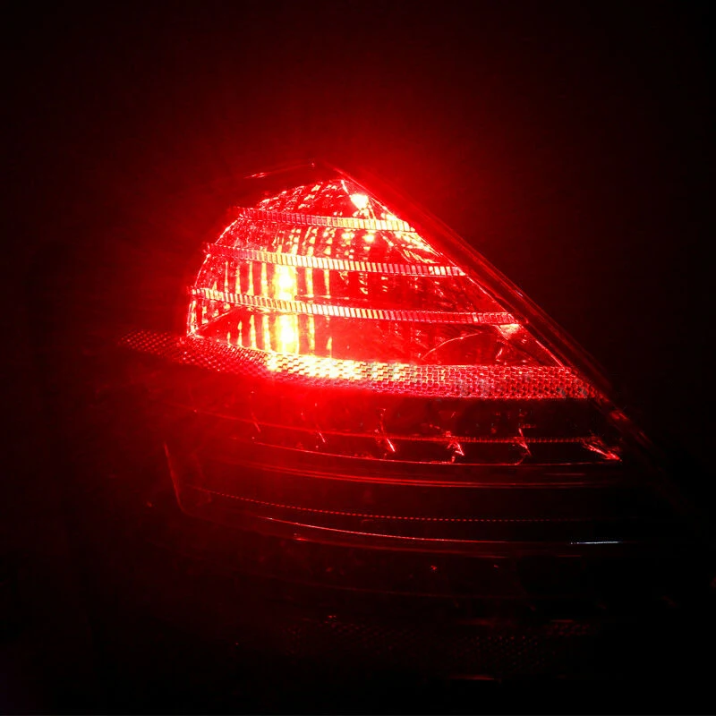 

Red Tail Rear Left Stop Brake Light Lamp Fit For Mercedes Benz W221 S-Class Facelift 2009 2010 2011 2012