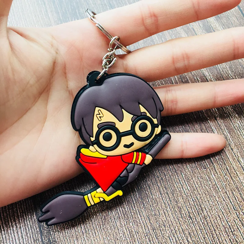 ПВХ брелок Харрис модная Автомобильная Сумочка подвеска Поттер украшение