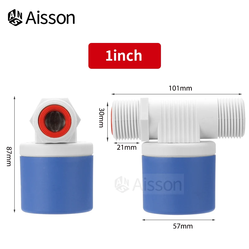 1/2&quot 3/4&quot 1inch Automatic Float Valve Water Level Control Switch Horizontal Inflow Installed Inside Tower Tank | Обустройство