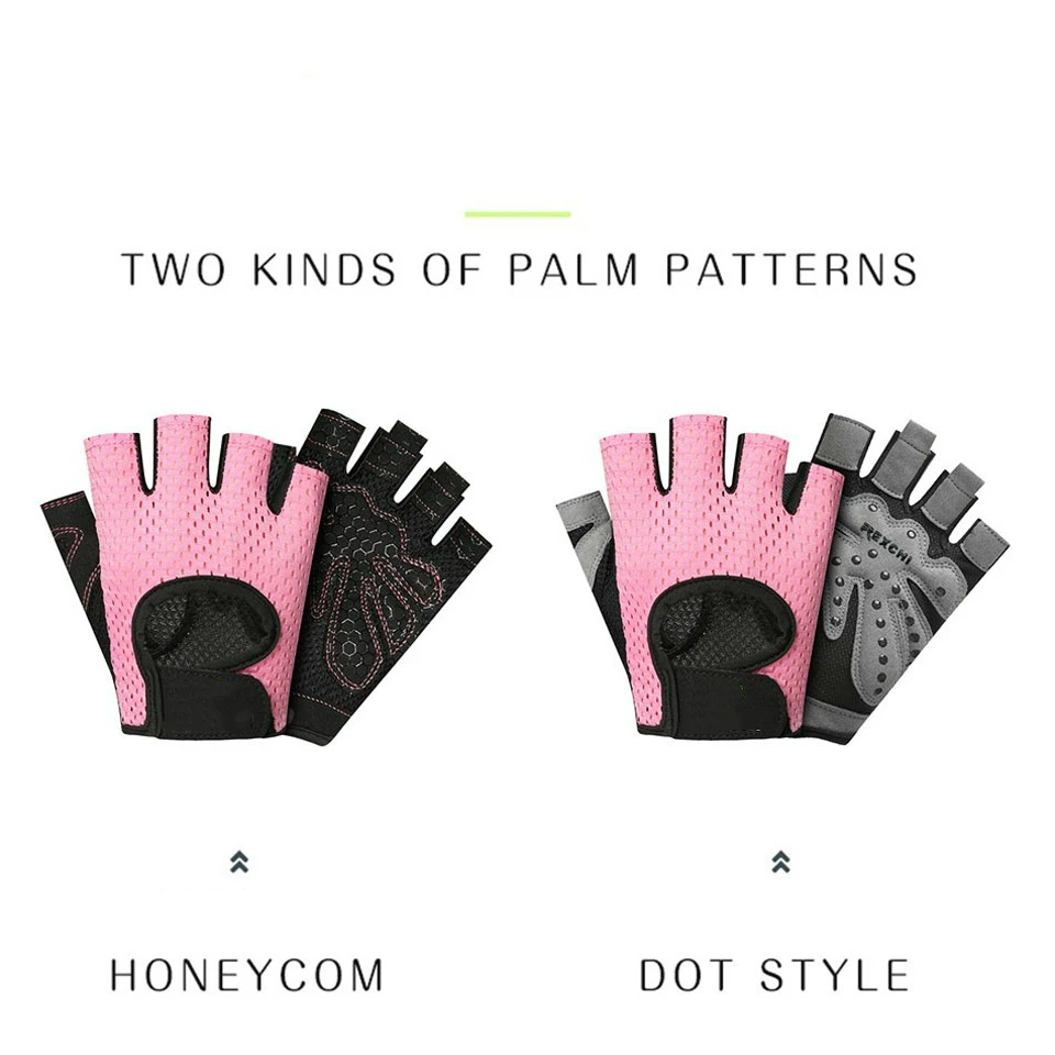 Мужские и женские спортивные Нескользящие перчатки с 3D гелевыми вставками для