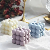 new diy candle mold aromatherapy plaster candle 3d silicone mold hand made soy aroma wax soap candle mold