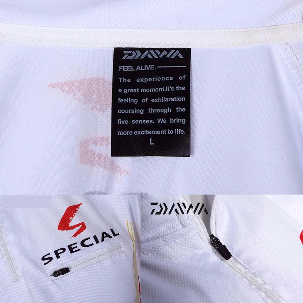 

Daiwa Fishing Clothing Short Sleeve Men Fishing Shirt Quick-dry Breathable Anti-UV Sun Protection Fishing Clothes Camisas Pesca