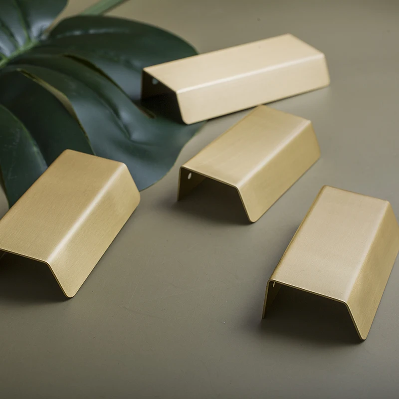 

Brass Hidden Tatami Handles Rotating Platform Invisible Pulls for Kitchen Cabinet Drawer