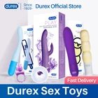 Вибратор Durex, фаллоимитатор, кольцо, вагинальные игрушки для взрослых, Анальная пробка, вибратор для женщин, клитор, мощный массажер для пениса