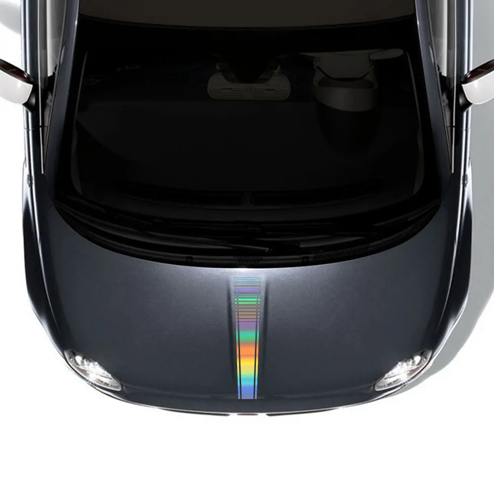 Автомобильная светозащитная бленда для Fiat 500 Abarth Авто DIY полосы Стайлинг