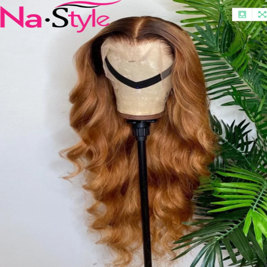 

Blonde Lace Front Wig Human Hair 13x4 Lace Frontal Wigs Honey Blonde Body Wave Wig For Black Women Pre Plucked And Bleached Remy