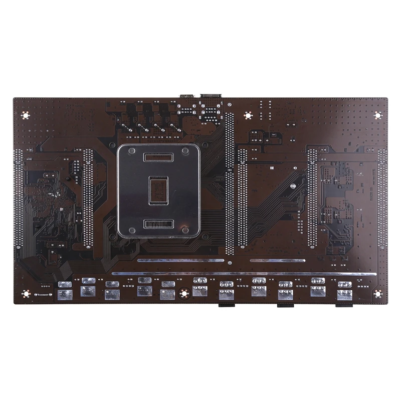 Online BTC X79-H61 Bergmann Motherboard DDR3 5x PCI-E 8X MSATA 3,0 Unterstützung 3060 GPU Cryptocurrency Bergbau BTC Motherboard
