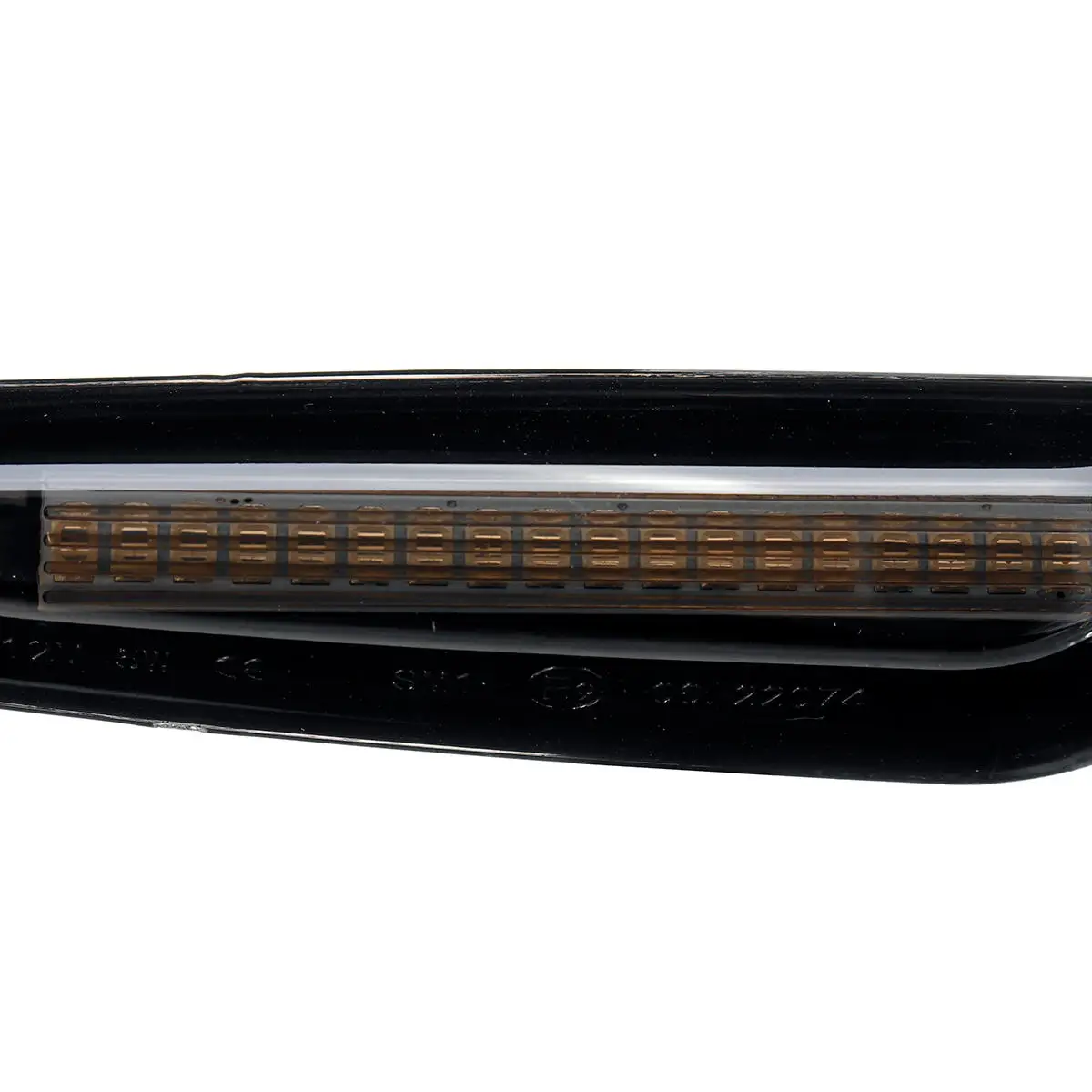 Светодиодные боковые габаритные огни указатели поворота белая/желтая пара для BMW