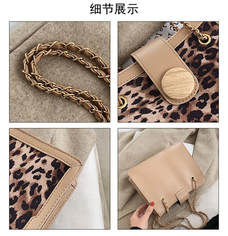 

Fashion Women Single Shouldre Crossbody Bag PU Leather Female Top-handle Bags Simple Zebra Pattern Ladies Chains Clutch Purse