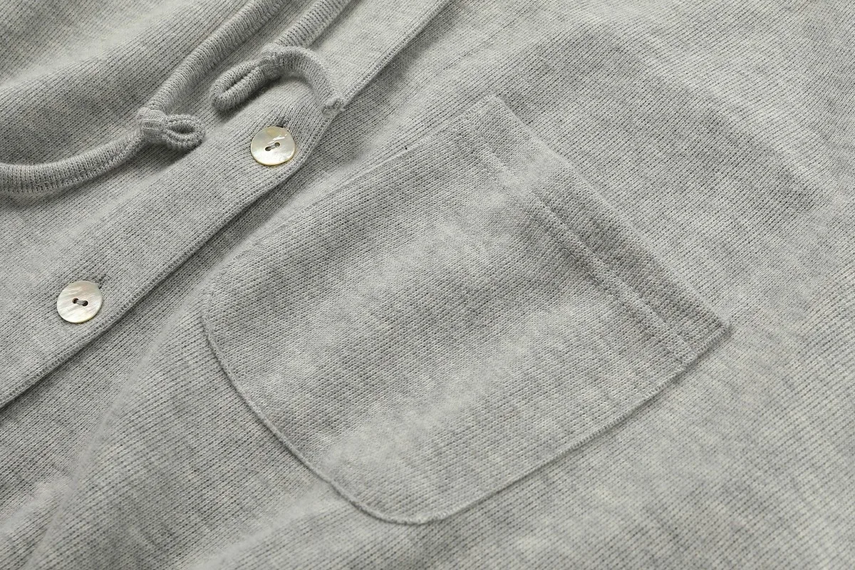 

New Single Breasted Drawstring Slim Waist Sweatshirt Spring Fashion Solid Hoodies Coat 2021 Casual Loose Simple Women Hoody