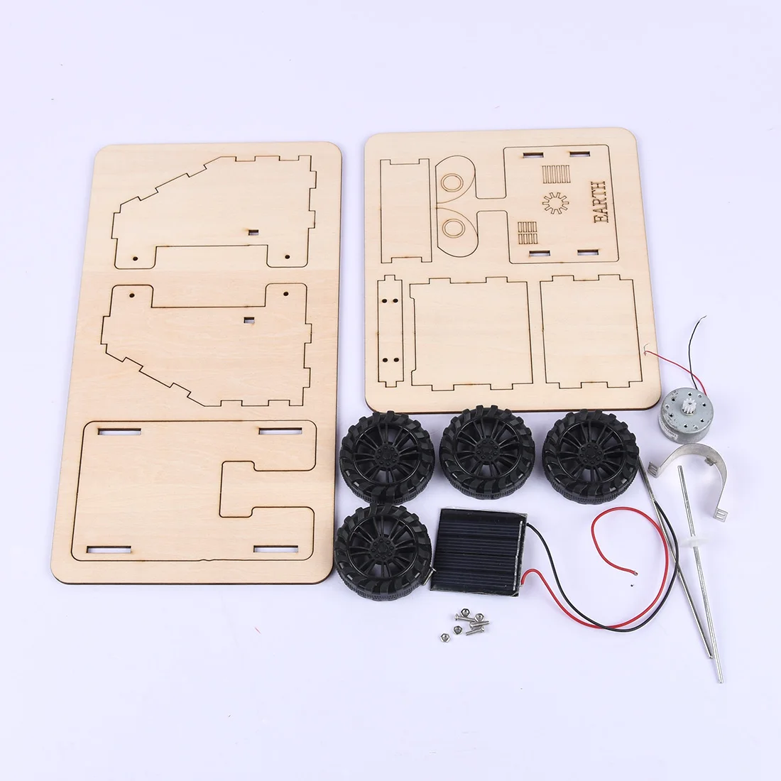 Детская Сборка DIY на солнечной энергии Mars Rover робот автомобиль ветряная мельница