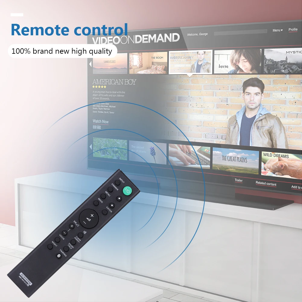 Remote Control Replacemnet RMT-AH101U for Sony Audio Sound Bar HT-CT380 HT-CT780 SA-CT380 SA-WCT780 HTCT380 HTCT780 SACT380 | Электроника