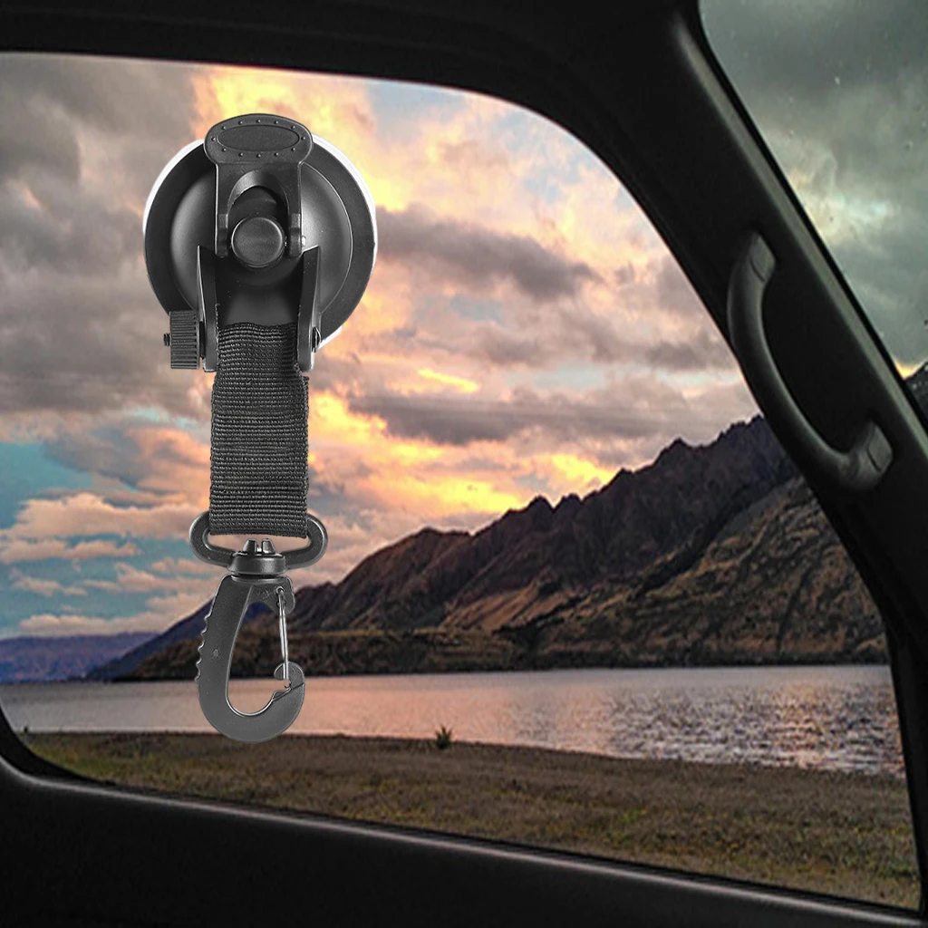 Крючок на присоске многоразовый переносной карабин для кемпинга походов дома |