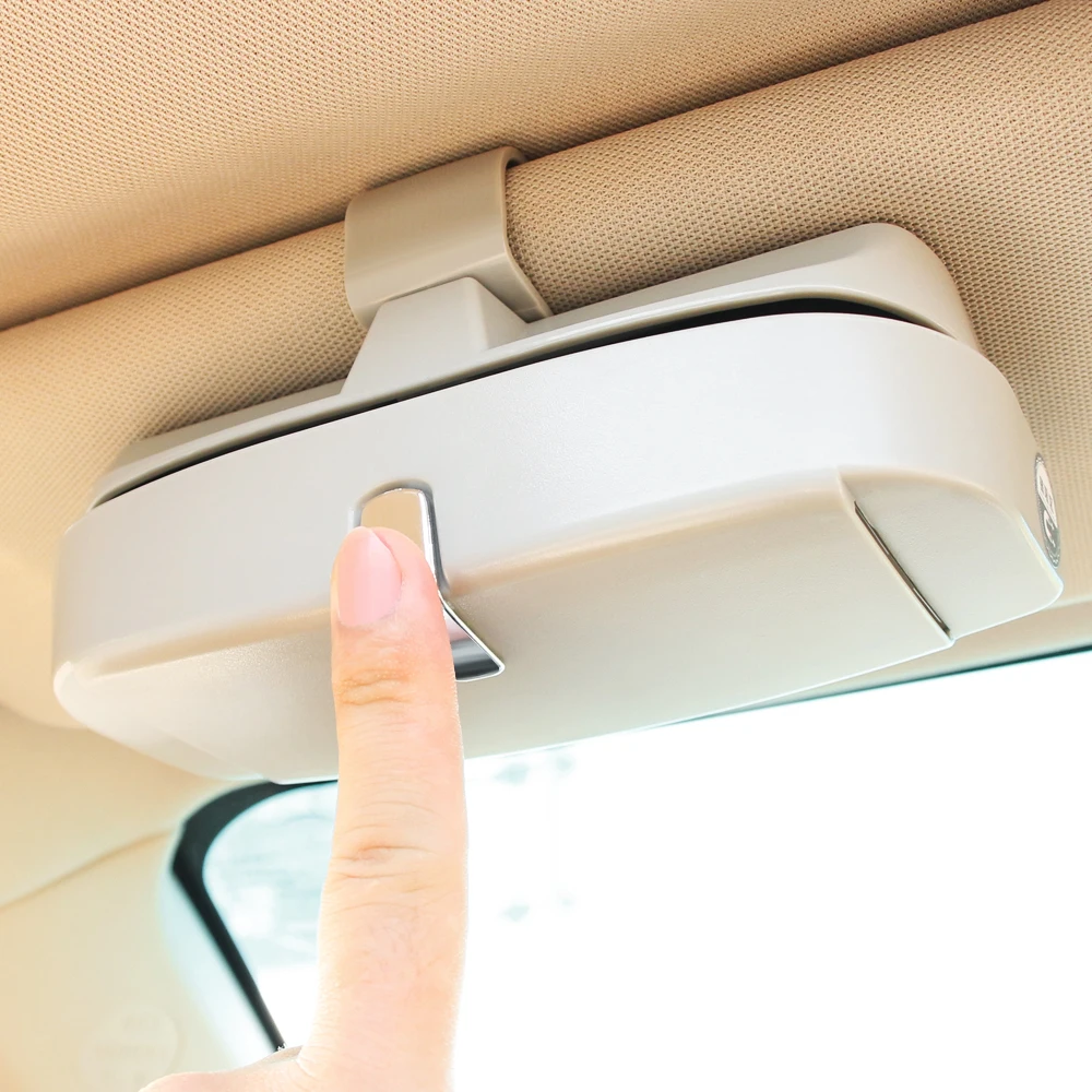 Новинка 2018 автомобильный козырек от солнца футляр для очков чехол держатель