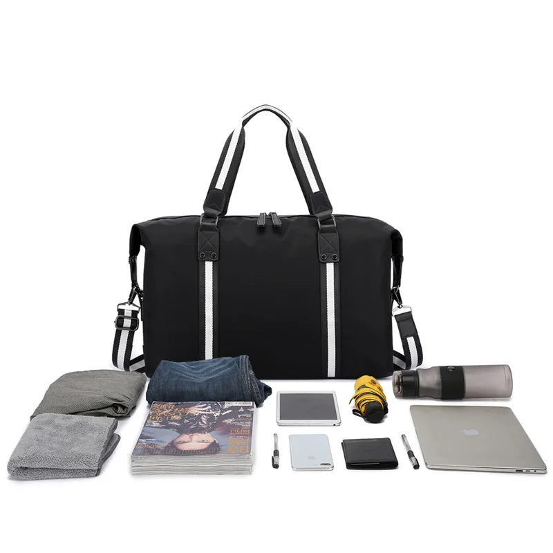 Hand Travel Bag Men's Short Trip Shoulder Large Capacity Duffel Waterproof Sports Gym | Багаж и сумки
