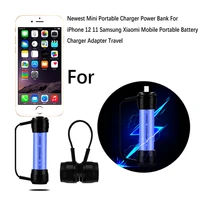 newest mini portable charger power bank for ios type c android samsung xiaomi mobile portable battery charger adapter travel