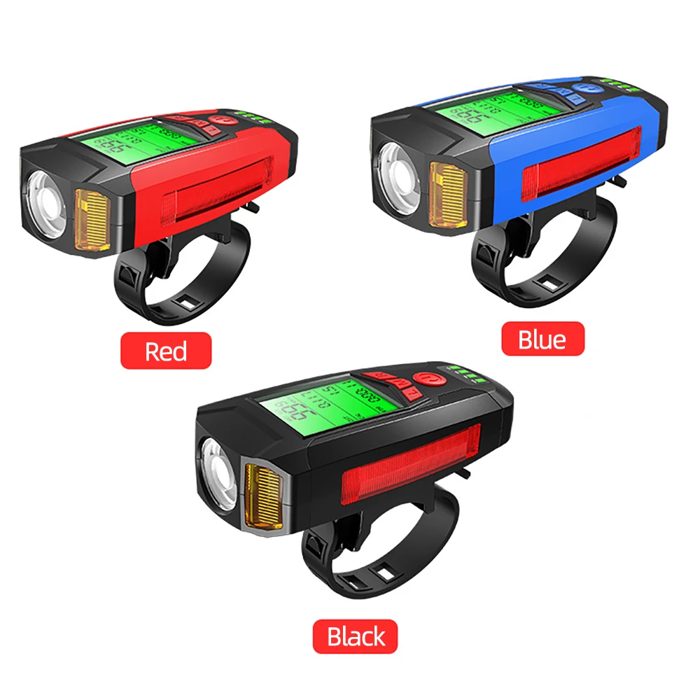 ThinkRider 3 в 1 USB фонарь для велосипеда фонасветильник 5 светодиодов велосипедный