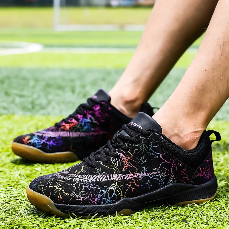 Badminton Shoes Men Professional Training Sport Shoes Breathable Light Sneakers Men Athletic Shoe Anti-Slippery Tennis Sneakers