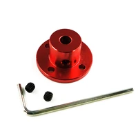 1 piece colorful aluminum alloy flange coupling 3 8mm rigid flange disc shaft couplings optical axis support fixed seat