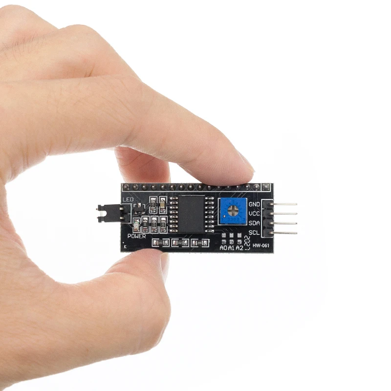 20PCSC PCF8574 IIC I2C TWI SPI Serial Interface Board Port 1602 2004 LCD LCD1602 Adapter Plate Converter Module | Электронные