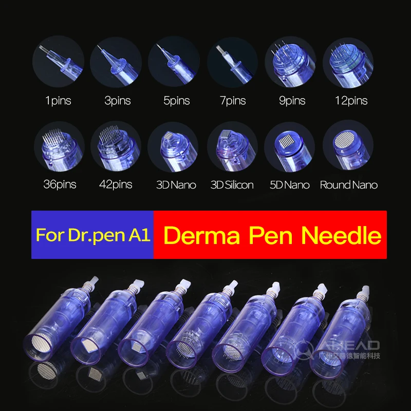 Dr. pen Micro Needling 30 шт. Электрический дермапен иглы картридж 9 12 36 42 pin нано картридж для Dr Pen Ultima A1 ручка уход за кожей