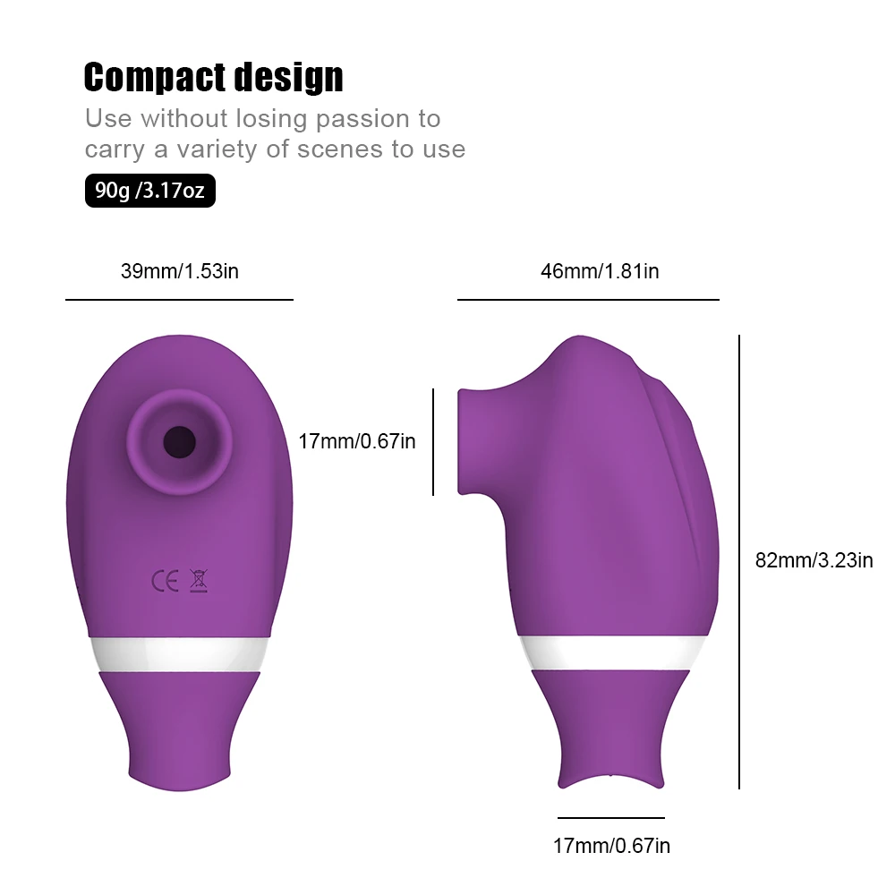 Vagina Sucking Vibrator 10 Speeds Vibrating Sucker Oral Sex Suction Licking Clitoris Stimulator Erotic Toy for Women | Красота и