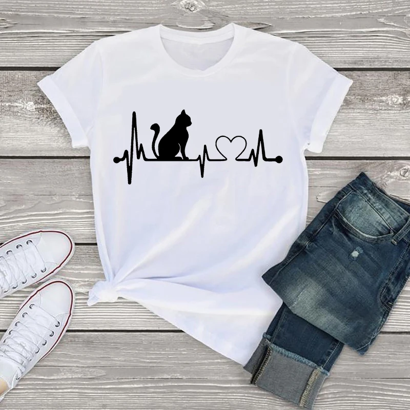 

Женские топы, женская футболка с графическим принтом, коротким рукавом и круглым вырезом, модная одежда в стиле 90-х с мультяшным принтом, жен...