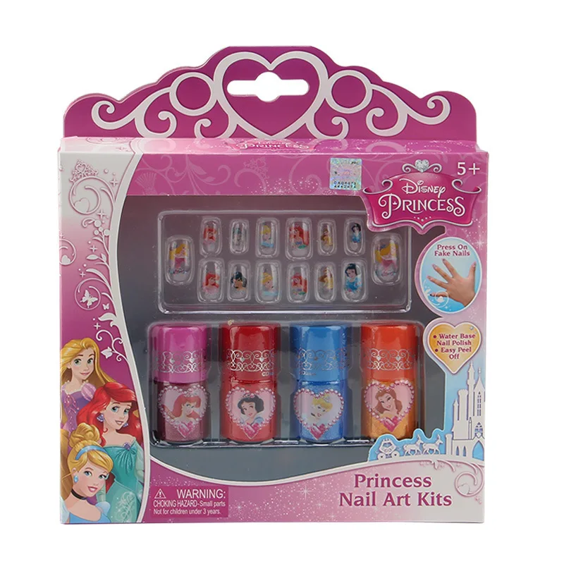 

Disney Snow White Nail Polish Set Nail Art Water-soluble and Tearable Sticker Play House Toys Hobbies Holiday Gift For Children
