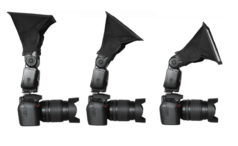BIZOE 20*30 см 15*17 см флэш-софтбокс Speedlite диффузор фото студия аксессуары для Canon Nikon Pentax sony