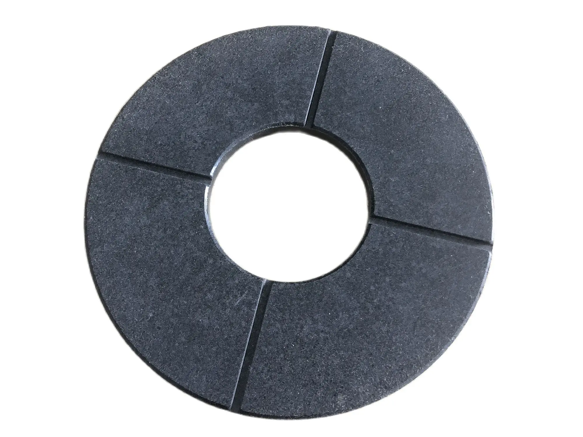 6 Inch 150MM Black Resin Buff Wet Polishig Pad Sharp Type Flexible Abrasive Wet Polishing Pad For Grinding Marble Granite Stone