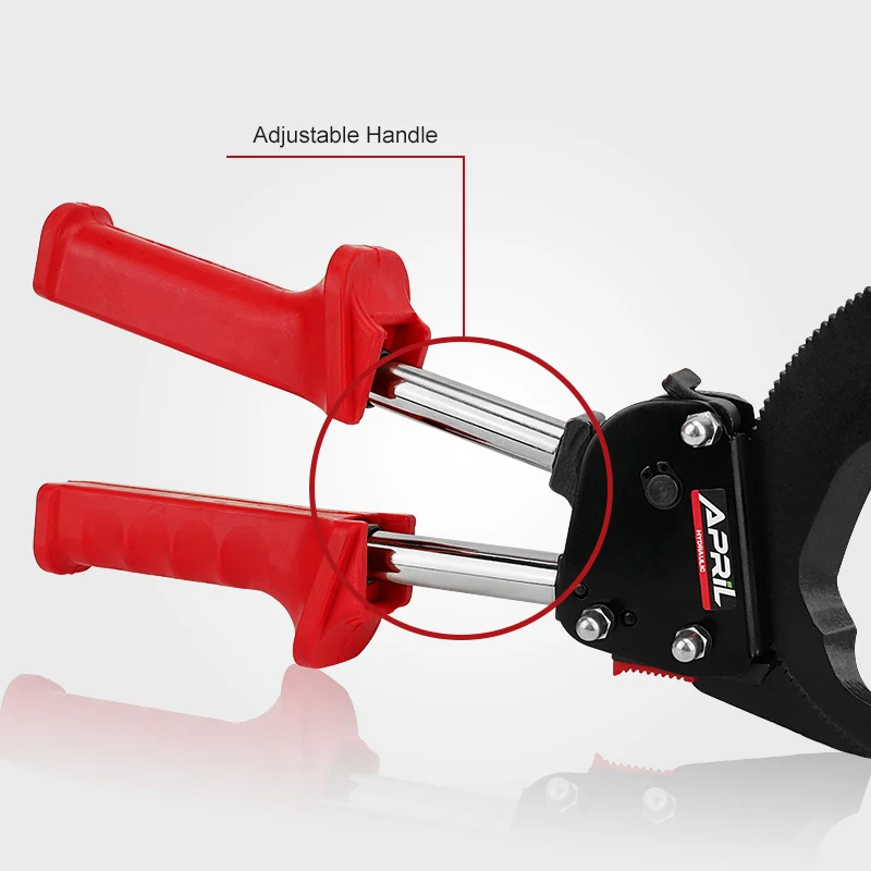 Режущий инструмент с храповым механизмом для резки кабеля: макс. 240 мм2 не