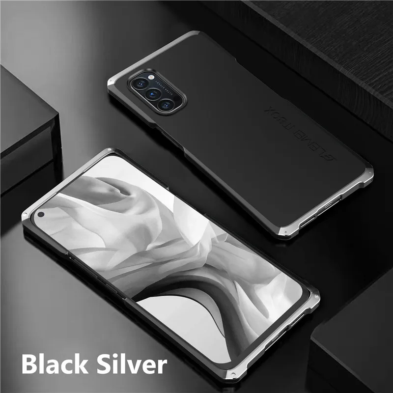 

Противоударный чехол для OPPO Reno 4 Pro Meta, матовый чехол из поликарбоната с алюминиевой рамкой и полным покрытием для OPPO Reno 4 SE чехол Reno 4 Pro Reno4 Coque