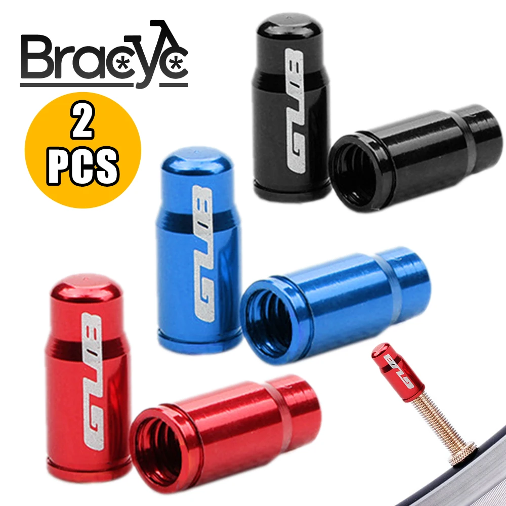 2 шт. алюминиевая крышка клапана для велосипедных шин Ультралегкая дорожная