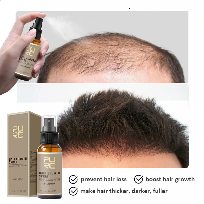 

4PCS/ Set Thickening Hair Shampoo Fast Grow Hair Essence Oil Anti Hair Fall Spray Hair Loss Treatment