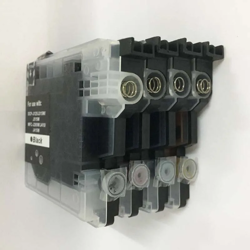 Einkshop LC980 LC1100 LC11 LC16 LC38 LC61 LC65 LC67 многоразовый чернильный картридж для Brother DCP 165C J140W|ink