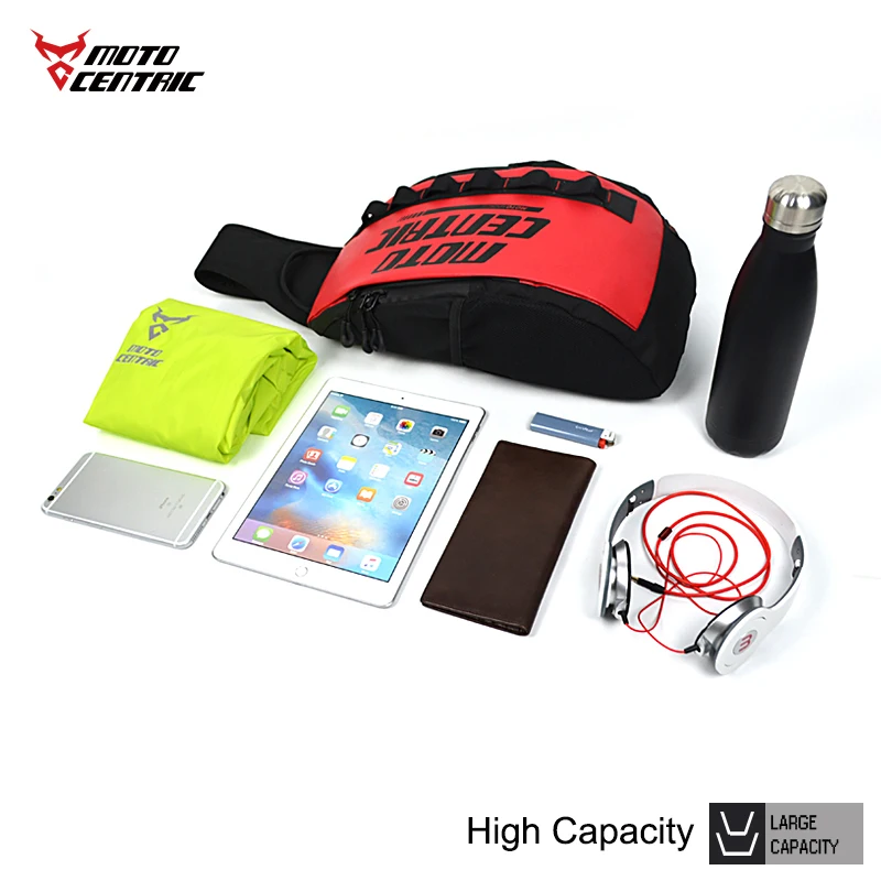 

Motocentric Waterproof Motorcycle Backpack Large Capacity Motorcycle Shoulder Bag Rainproof Motorbike Waist Bag Duffle Bag