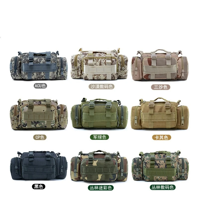 outdoor single shoulder bag tactical combat training multi functional waist pack hunting fishing camera photography backpack free global shipping