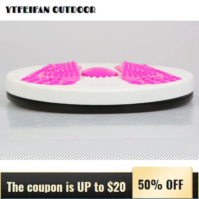 

Balance Board With Roller Waist Twisting Plate Sports Gym Fitness Equipment Multifunctional Foot Massage Full Body Exercise