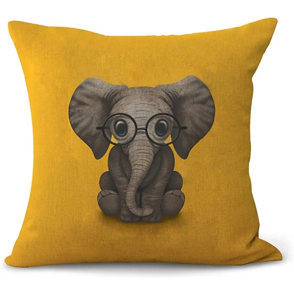 

Aremetop милые животные слон детские очки из хлопка и льна