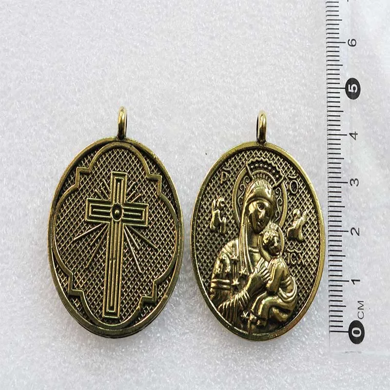 Очаровательная подвеска ювелирное изделие для нашей леди Санта-Ана религиозная