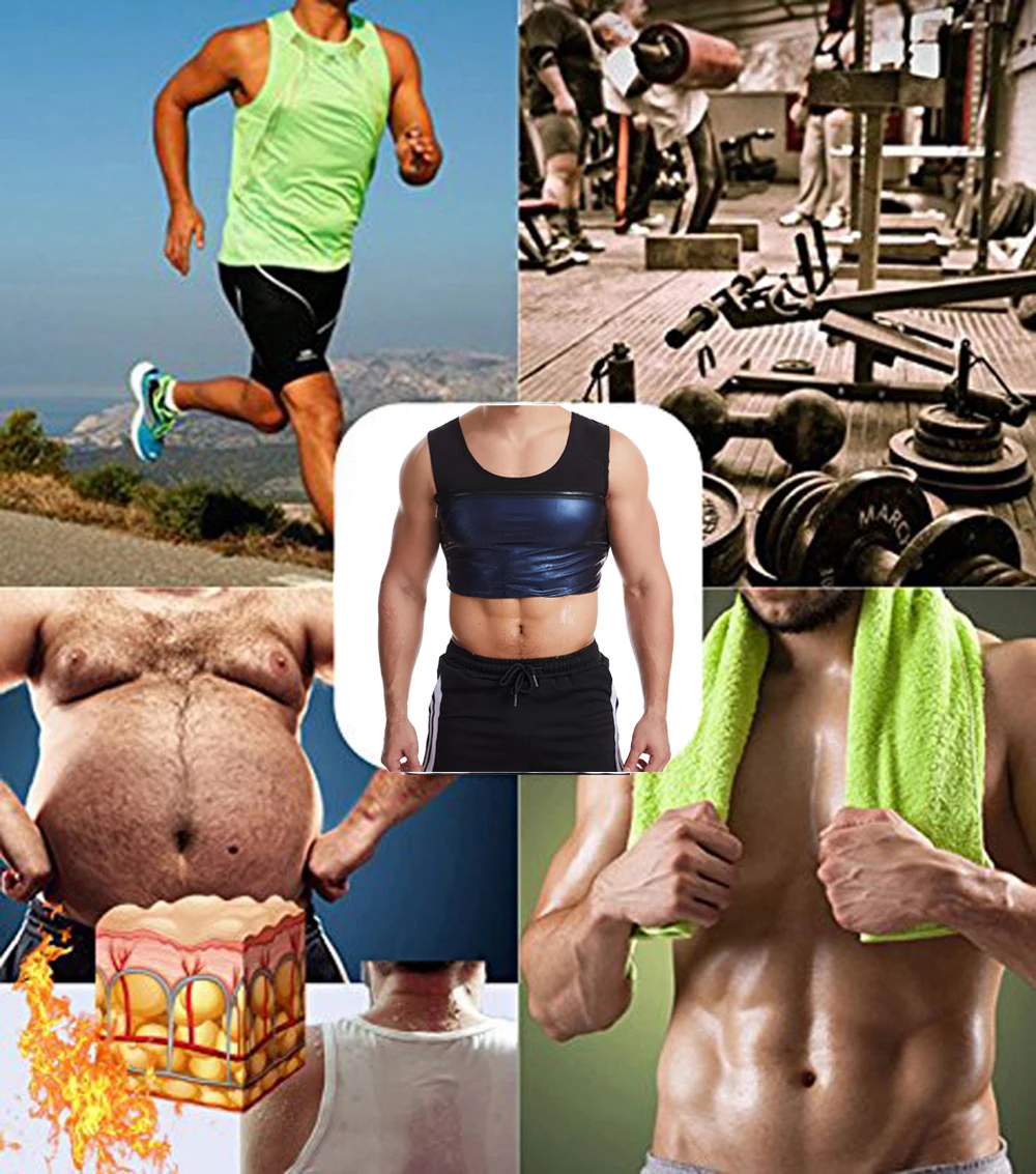 Hot Sweat Sauna Vest Body Shaper Women Slimming Shapewear Unisex Sports Bursting Sweat Vest Gym Fat Burner Sweat Slim Spandex