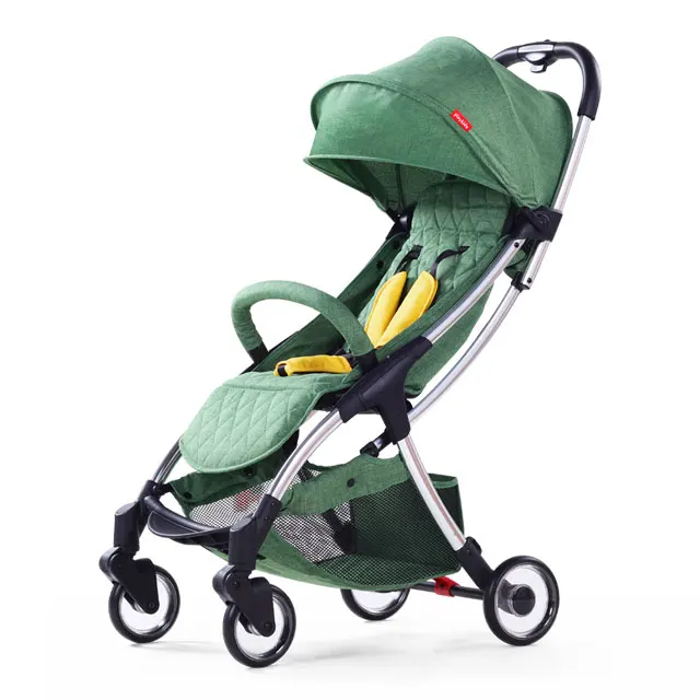 

7.8 Playkids Baby Stroller Ultra-light Weight Folding Travel Baby Portable 2-in-1 Stroller On The Airplane