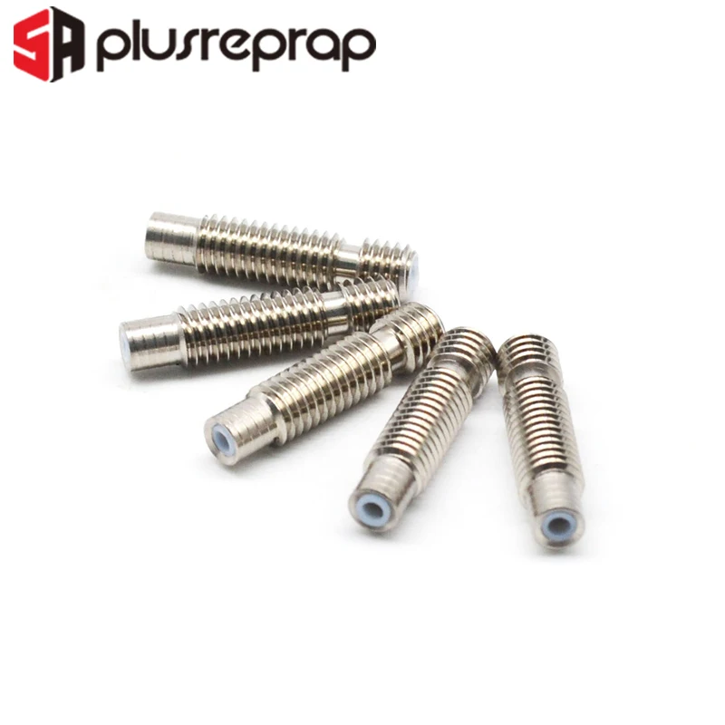 5 шт. M6 26 мм 30 40 * сопло горло с ПТФЭ трубкой для MK8 1 75 нить экструдер 3D
