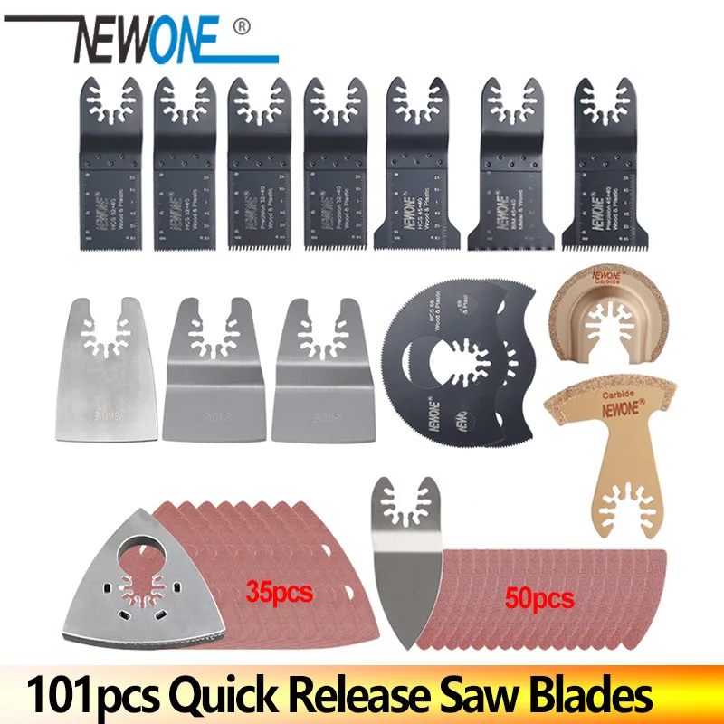 

Реноватор NEWONE K100, многофункциональный, быстросъемный, HCS/Japan-tooth/Bi-metal